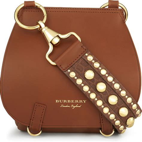 burberry studded leather bag|Burberry over the shoulder bags.